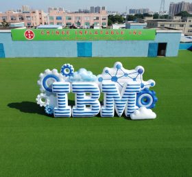 S4-2053 Segno Pubblicitario Gonfiabile IBM