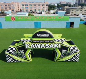S4-2057 Insegna Pubblicitaria Gonfiabile Kawasaki