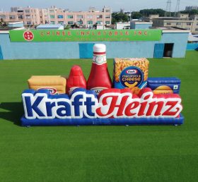 S4-2062 Insegna Pubblicitaria Gonfiabile Kraft Heinz