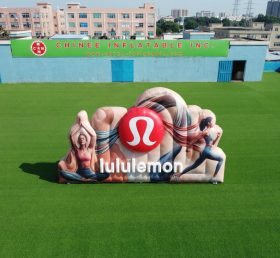 S4-2070 Insegna Pubblicitaria Gonfiabile Lululemon