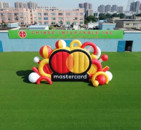 S4-2076 Insegna Pubblicitaria Gonfiabile Mastercard