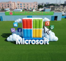 S4-2079 Insegna Pubblicitaria Gonfiabile Microsoft
