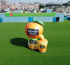S4-2080 Insegna pubblicitaria gonfiabile Minute Maid