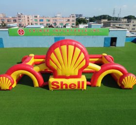 S4-2116 Insegna pubblicitaria gonfiabile a forma di conchiglia