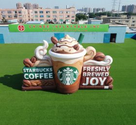 S4-2121 Insegna Pubblicitaria Gonfiabile Starbucks