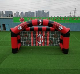 T11-7003 Gioco di Tiro al Calcio Gonfiabile a Tema AC Milan
