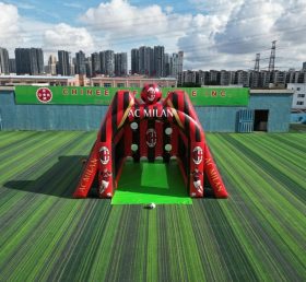 T11-7005 Gioco Gonfiabile di Calcio a Tema AC Milan