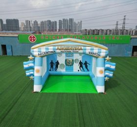 T11-7015 Gioco di Tiro al Calcio Gonfiabile a Tema Squadra Nazionale Argentina