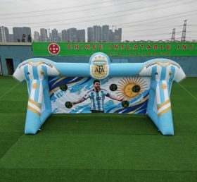 T11-7020 Gioco di Tiro al Calcio Gonfiabile a Tema Squadra Nazionale Argentina