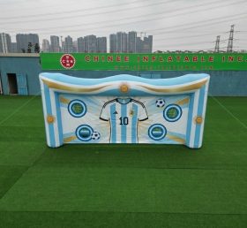 T11-7022 Gioco di Tiro al Calcio Gonfiabile a Tema Squadra Nazionale Argentina
