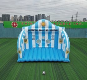 T11-7024 Gioco di Tiro al Calcio Gonfiabile a Tema Squadra Nazionale Argentina