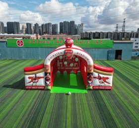 T11-7031 Gioco di Tiro al Calcio Gonfiabile a Tema Arsenal