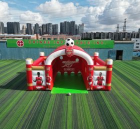 T11-7032 Gioco di Tiro al Calcio Gonfiabile a Tema Arsenal