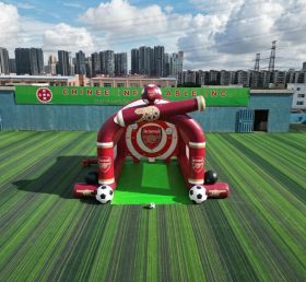 T11-7033 Gioco di Tiro al Calcio Gonfiabile a Tema Arsenal