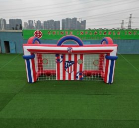 T11-7037 Gioco di Tiro al Calcio Gonfiabile a Tema Atletico Madrid