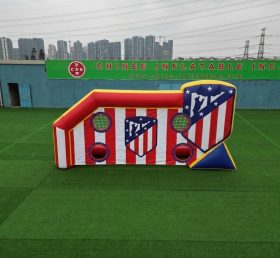 T11-7039 Gioco di Tiro al Calcio Gonfiabile a Tema Atletico Madrid