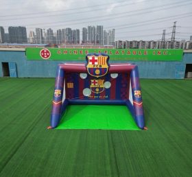 T11-7044 Gioco di Tiro al Calcio Gonfiabile a Tema Barcellona