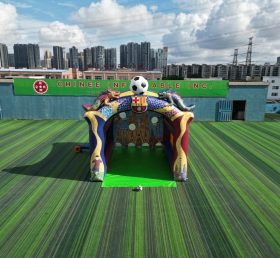 T11-7049 Gioco di Tiro al Calcio Gonfiabile a Tema Barcellona