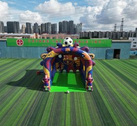 T11-7051 Gioco di Tiro al Calcio Gonfiabile a Tema Barcellona
