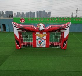 T11-7064 Gioco di tiro al calcio gonfiabile a tema Benfica