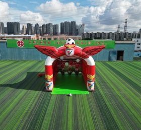 T11-7065 Gioco di Tiro al Calcio Gonfiabile a Tema Benfica