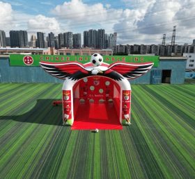 T11-7066 Gioco di Tiro al Calcio Gonfiabile a Tema Benfica