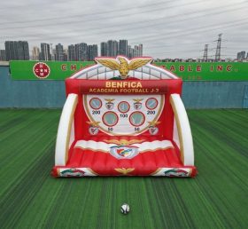 T11-7068 Gioco di Tiro al Calcio Gonfiabile a Tema Benfica