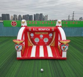 T11-7070 Gioco di Tiro al Calcio Gonfiabile a Tema Benfica