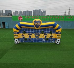 T11-7071 Gioco di Tiro al Calcio Gonfiabile a Tema Boca Juniors