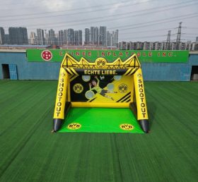 T11-7074 Gioco di Tiro al Calcio Gonfiabile a Tema Borussia Dortmund