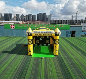 T11-7078 Gioco di Tiro al Calcio Gonfiabile a Tema Borussia Dortmund