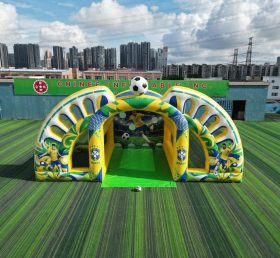 T11-7095 Gioco di Tiro al Calcio Gonfiabile a Tema Squadra Nazionale del Brasile