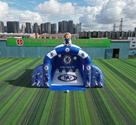 T11-7104 Gioco di tiro al calcio gonfiabile a tema Chelsea