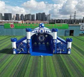 T11-7105 Gioco di Tiro al Calcio Gonfiabile a Tema Chelsea