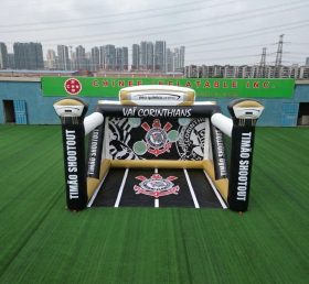 T11-7108 Gioco di Tiro al Calcio Gonfiabile a Tema Corinthians
