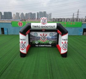 T11-7109 Gioco di Tiro al Calcio Gonfiabile a Tema Corinthians