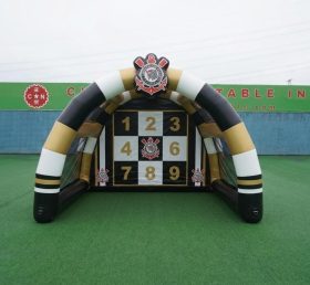 T11-7110 Gioco di Tiro al Calcio Gonfiabile a Tema Corinthians