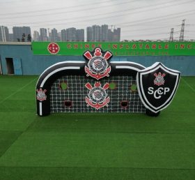 T11-7112 Gioco di Tiro al Calcio Gonfiabile a Tema Corinthians