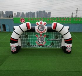 T11-7113 Gioco di Tiro al Calcio Gonfiabile a Tema Corinthians