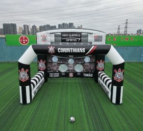 T11-7116 Gioco di tiro al calcio gonfiabile a tema Corinthians