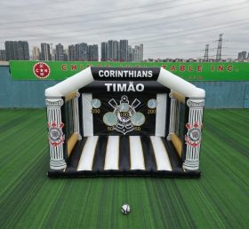T11-7117 Gioco di Tiro al Calcio Gonfiabile a Tema Corinthians