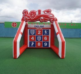 T11-7122 Gioco di tiro al calcio gonfiabile a tema nazionale dell'Inghilterra