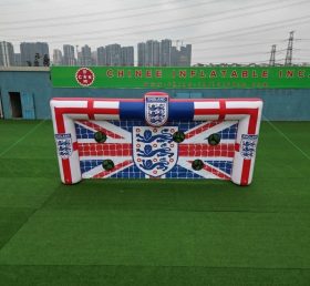 T11-7124 Gioco di tiro al calcio gonfiabile a tema Squadra Nazionale Inglese