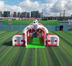T11-7127 Gioco di Tiro al Calcio Gonfiabile a Tema Squadra Nazionale Inglese