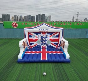 T11-7130 Gioco di tiro al calcio gonfiabile a tema Squadra Nazionale Inglese