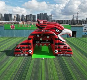 T11-7135 Gioco di tiro al calcio gonfiabile a tema Flamengo