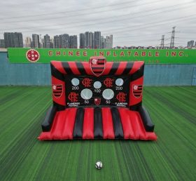 T11-7138 Gioco di Tiro al Calcio Gonfiabile a Tema Flamengo
