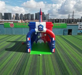 T11-7145 Gioco di Tiro al Calcio Gonfiabile a Tema Squadra Nazionale Francese