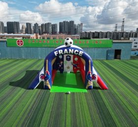 T11-7147 Gioco di Tiro al Calcio Gonfiabile a Tema Squadra Nazionale Francese