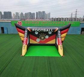 T11-7151 Gioco Gonfiabile di Tiro al Calcio a Tema Squadra Nazionale Tedesca